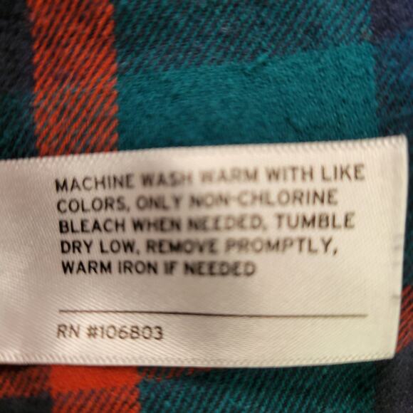 Duluth Trading Co Men's Plaid Flannel Long Sleeve Button Down Shirt Size XL‎ - Picture 6 of 10